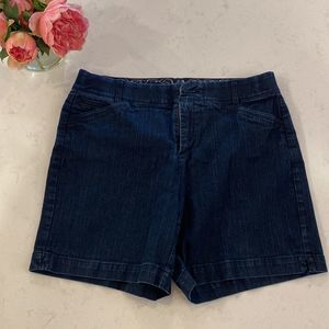 Intro by Jonathon Ross Elastic Waistband Bermuda Shorts Sz 10